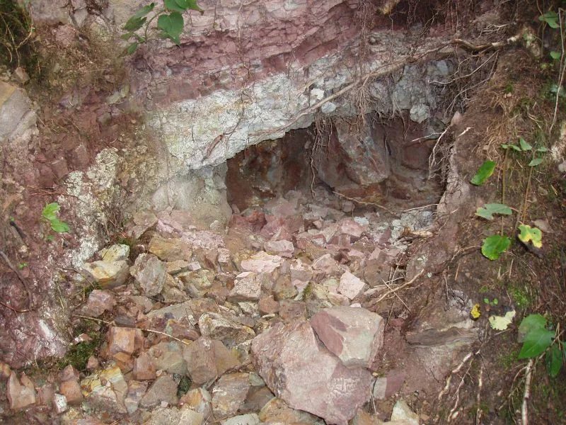 Mineral locality Třenice, Czech Republic