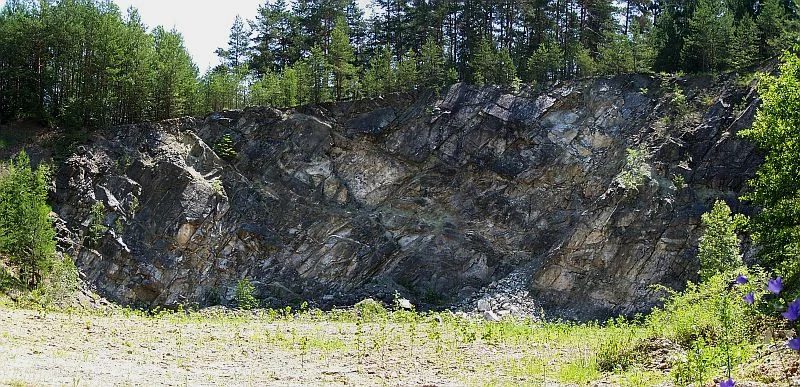 Mineral locality Věžná (hadec), Czech Republic