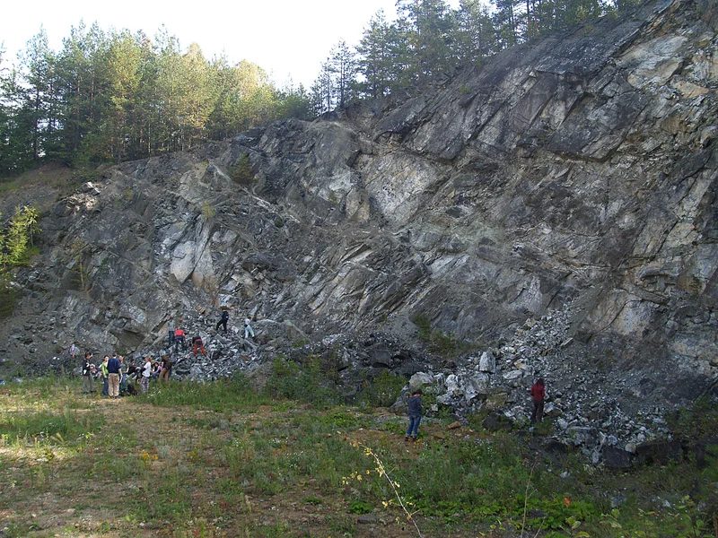 Mineral locality Věžná (hadec), Czech Republic