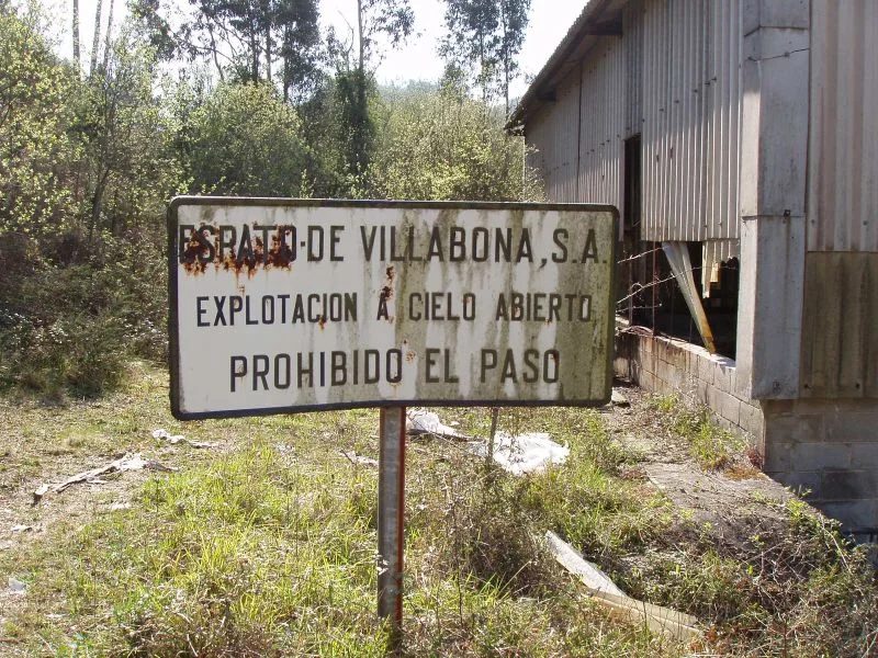 Mineral locality Villabona, Asturias, Spain