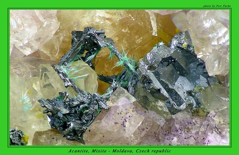 Acanthite, Mixite
