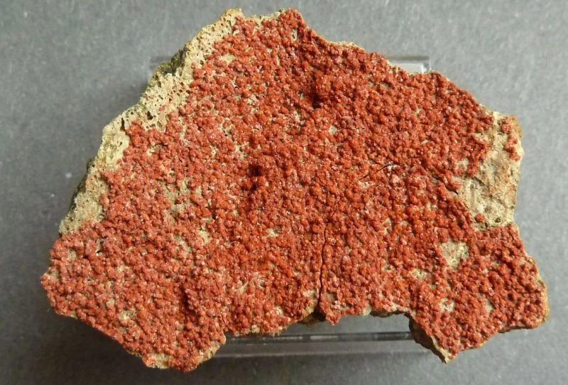 Mineral photo of Clinoptilolite-(K) from locality Hončova Hůrka, Czech Republic