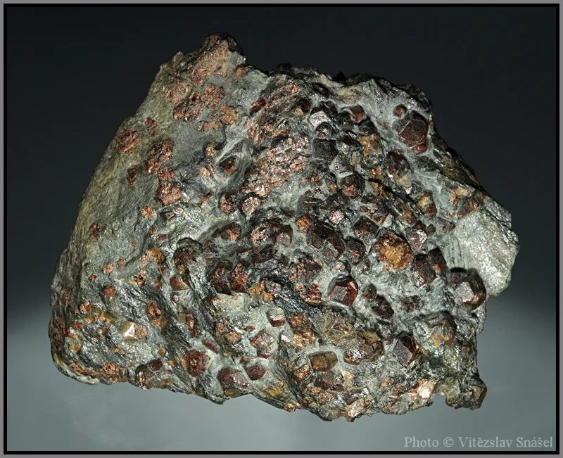 Mineral photo of Almandine from locality Horní Malá Úpa, Czech Republic