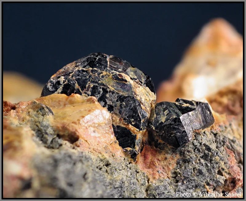 Mineral photo of Cassiterite from locality Hubský peň, Horní Slavkov, Czech Republic