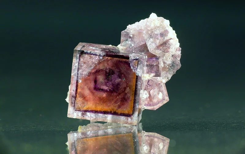 Mineral photo of Fluorite from locality Krupka, štola Barbora, Czech Republic