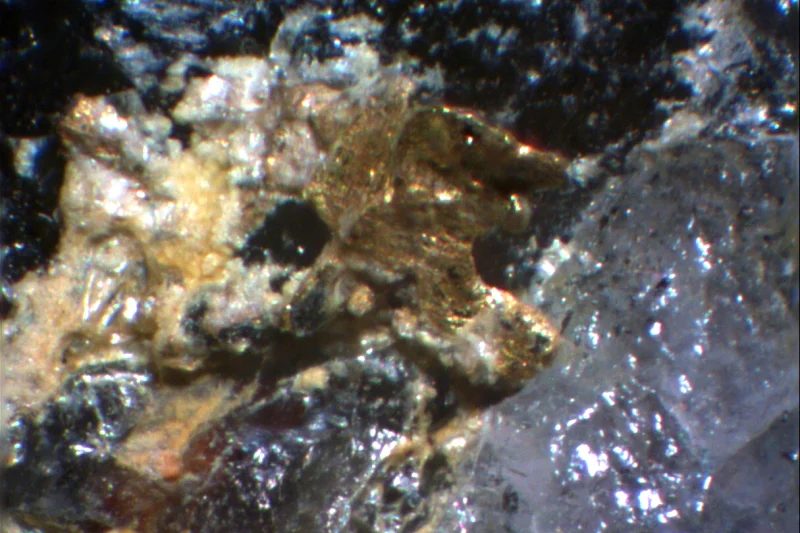 Mineral photo of Gold from locality Kasejovice, Czech Republic