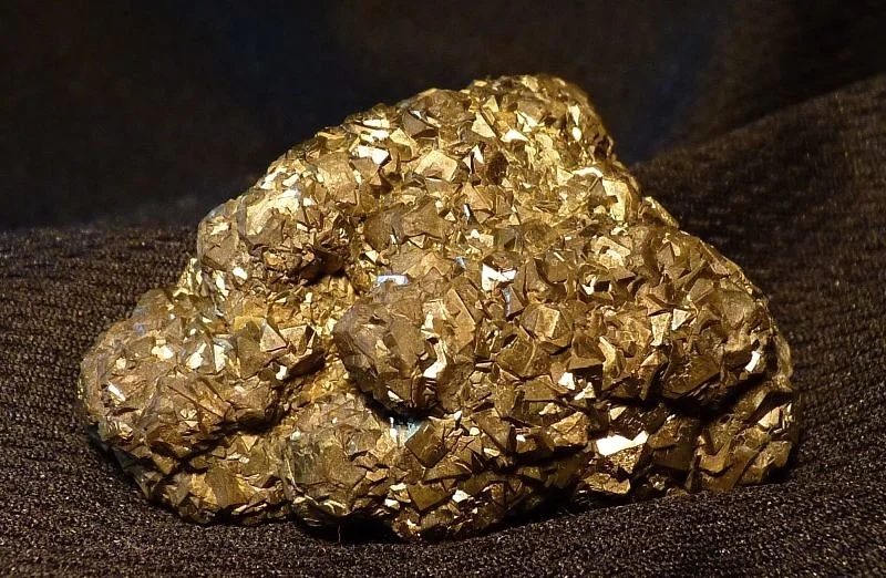 Mineral photo of Pyrite from locality Štramberk, Czech Republic