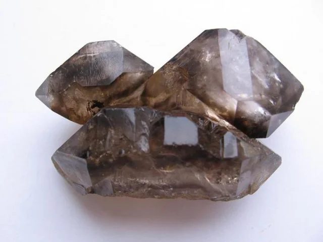 Mineral photo of Quartz (var. smoky) from locality Dolní Bory, Czech Republic