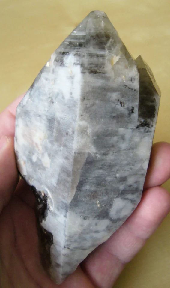 Mineral photo of Quartz (var. smoky) from locality Cínovec, Czech Republic
