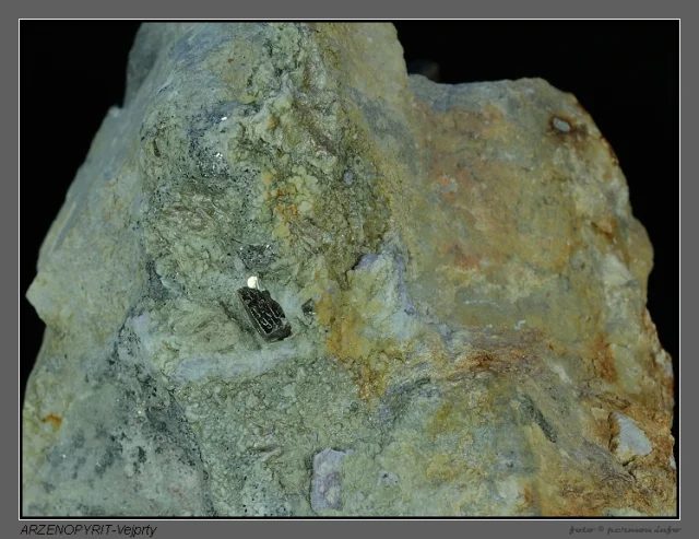 Mineral photo of Arsenopyrite from locality Vejprty, Czech Republic