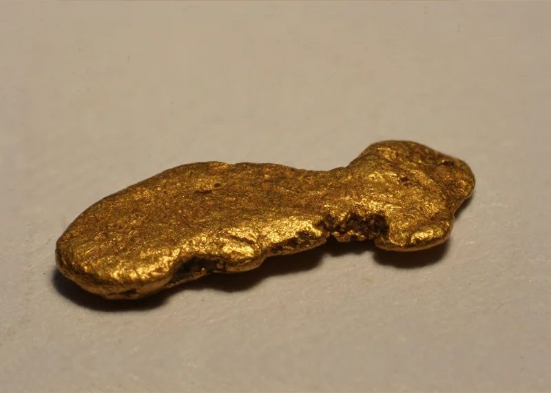 Mineral photo of Gold from locality Otava, Czech Republic