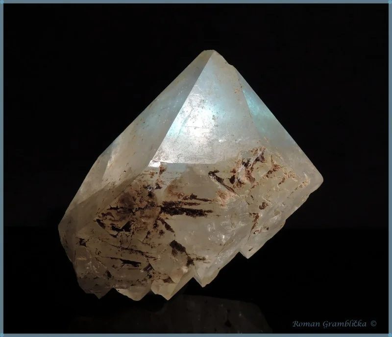 Mineral photo of Quartz from locality Veľký Klíž, Tríbeč, Slovakia