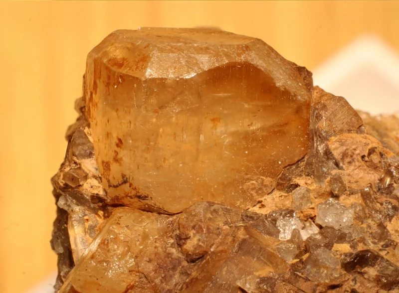 Mineral photo of Topaz from locality Schneckenstein, Germany