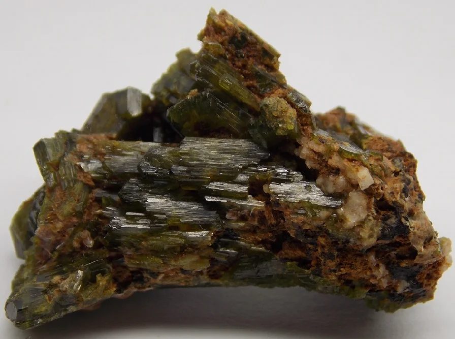 Mineral photo of Epidote from locality Sobotín, Czech Republic