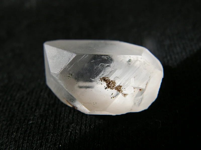 Mineral photo of Quartz (var. rock crystal) from locality Žulová, Korálové jámy, Czech Republic
