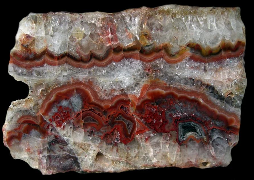 Mineral photo of Agate from locality Horní Halže - Apolenka, Czech Republic
