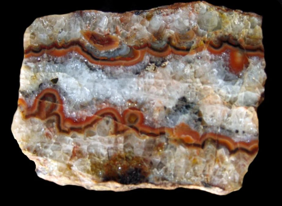 Mineral photo of Agate from locality Horní Halže - Apolenka, Czech Republic