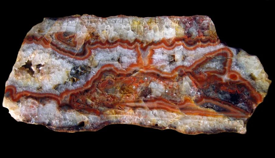 Mineral photo of Agate from locality Horní Halže - Apolenka, Czech Republic