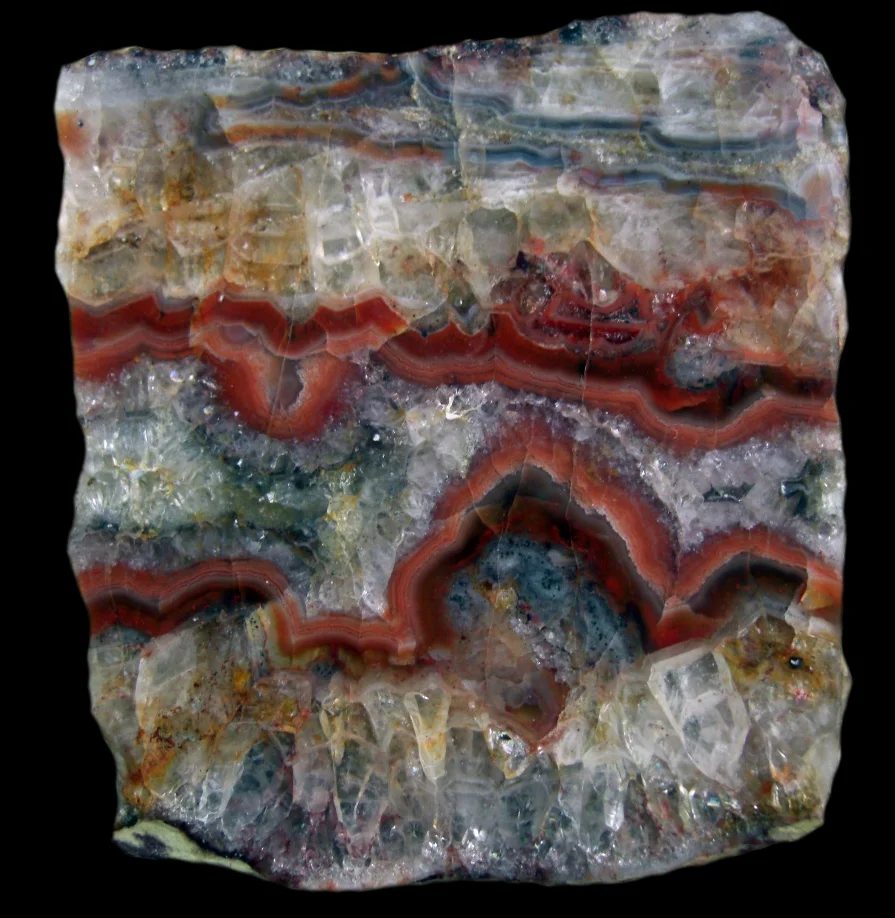 Mineral photo of Agate from locality Horní Halže - Apolenka, Czech Republic