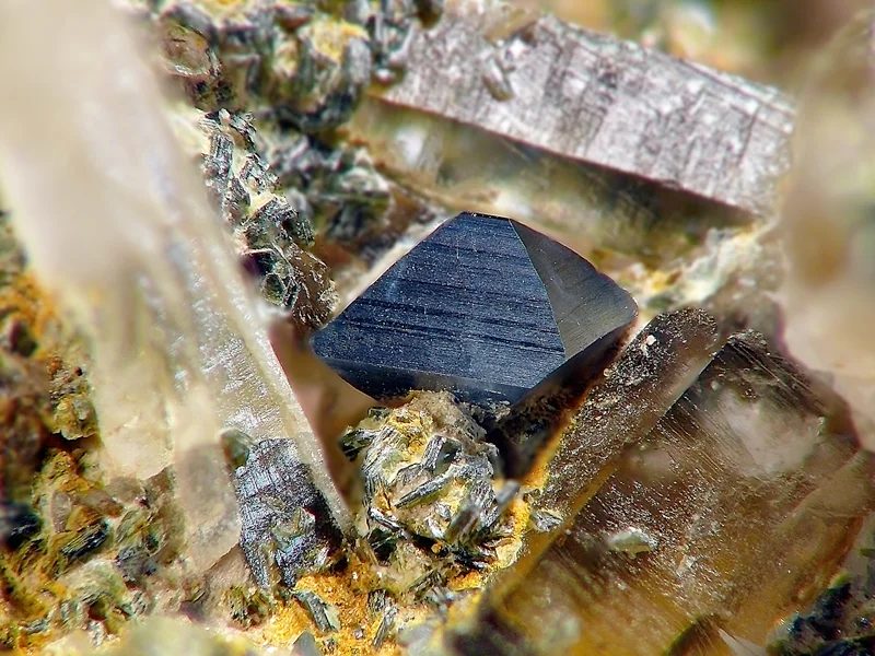 Mineral photo of Anatase from locality Krupka, Czech Republic