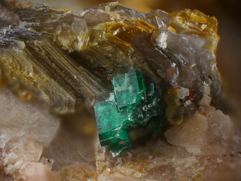 Mineral photo of Torbernite from locality Dolní Bory, Czech Republic