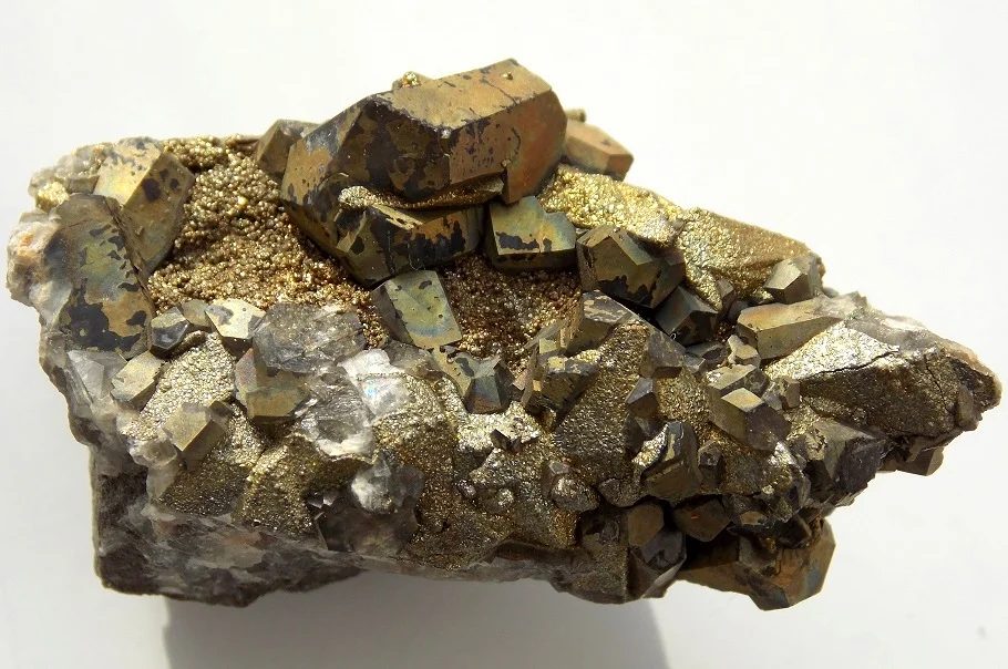 Calcite, Pyrite