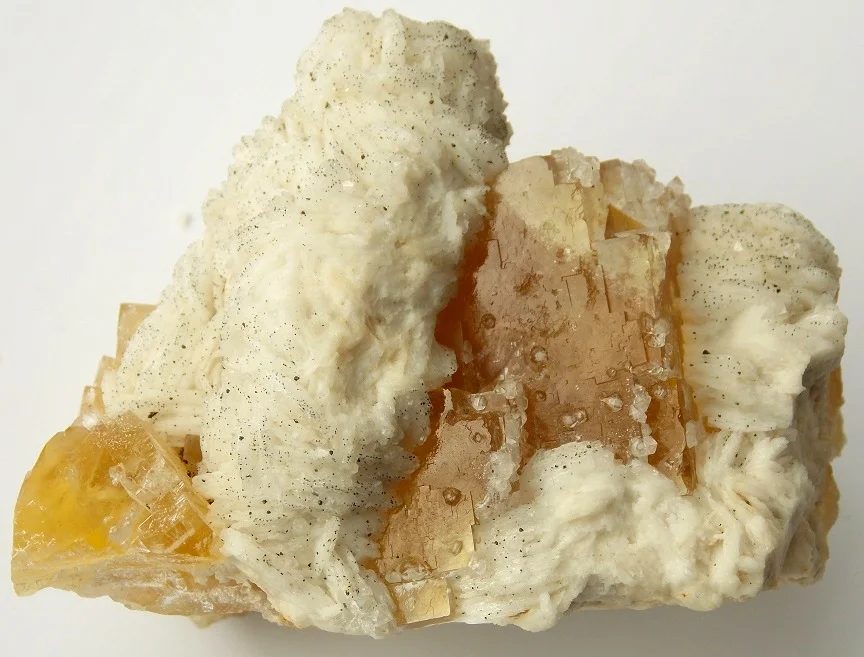 Baryte, Fluorite