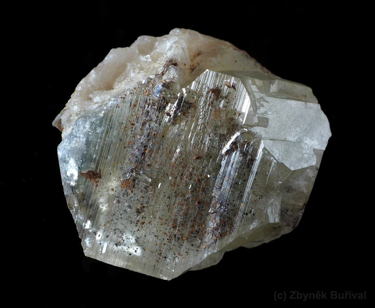 Mineral photo of Hyalophane from locality Busovača, Bosnia and Herzegovina
