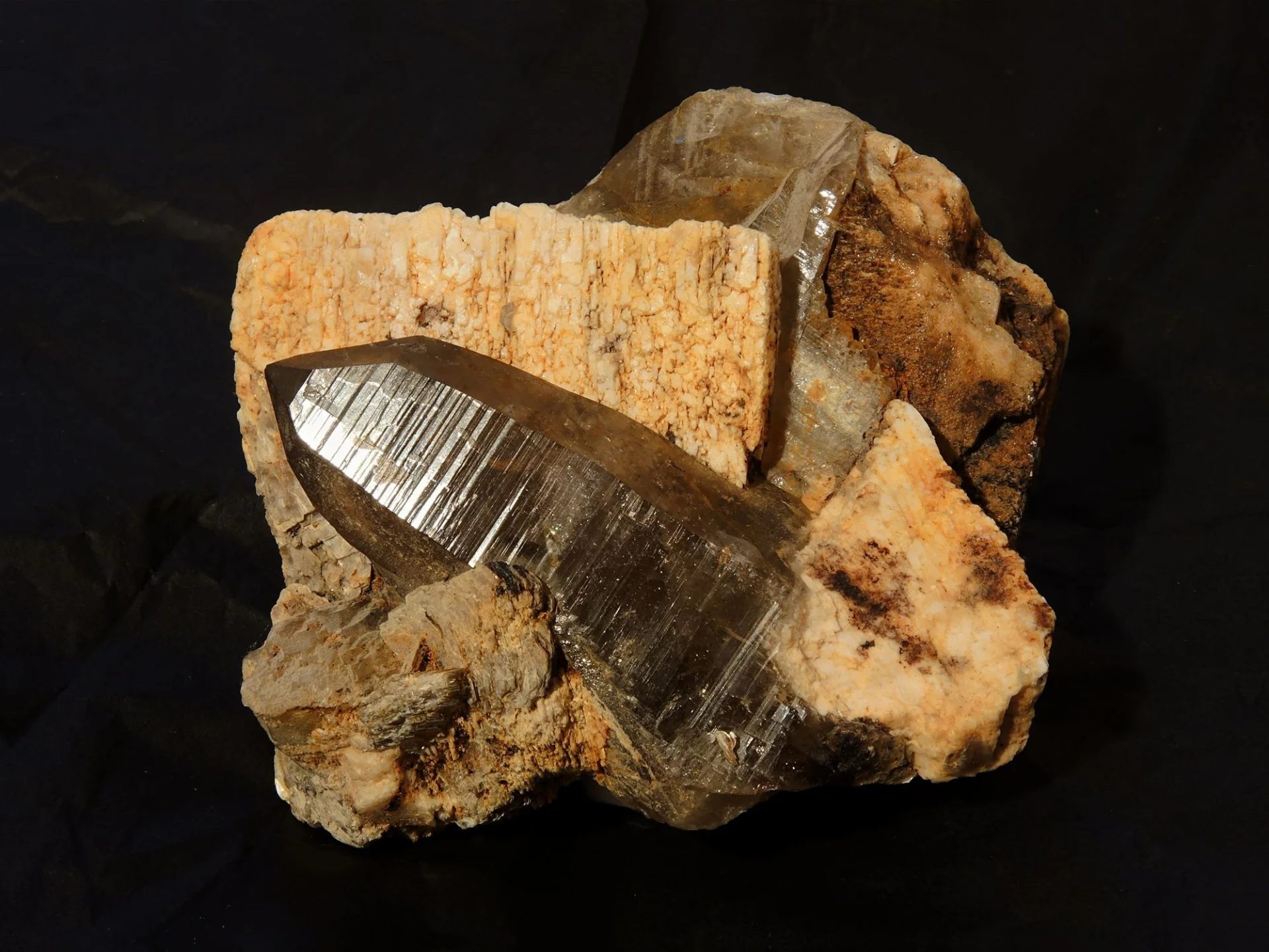 Albite, Quartz