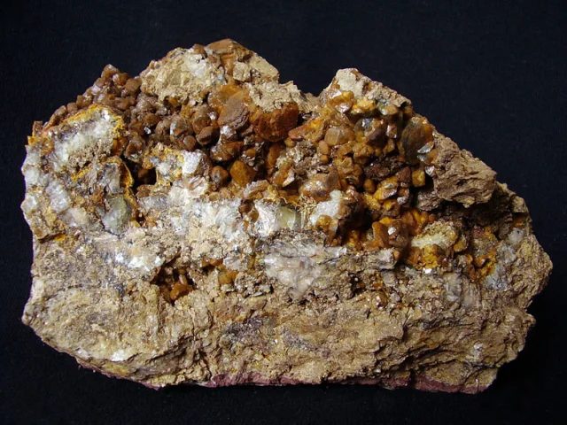 Ankerite, Baryte, Calcite