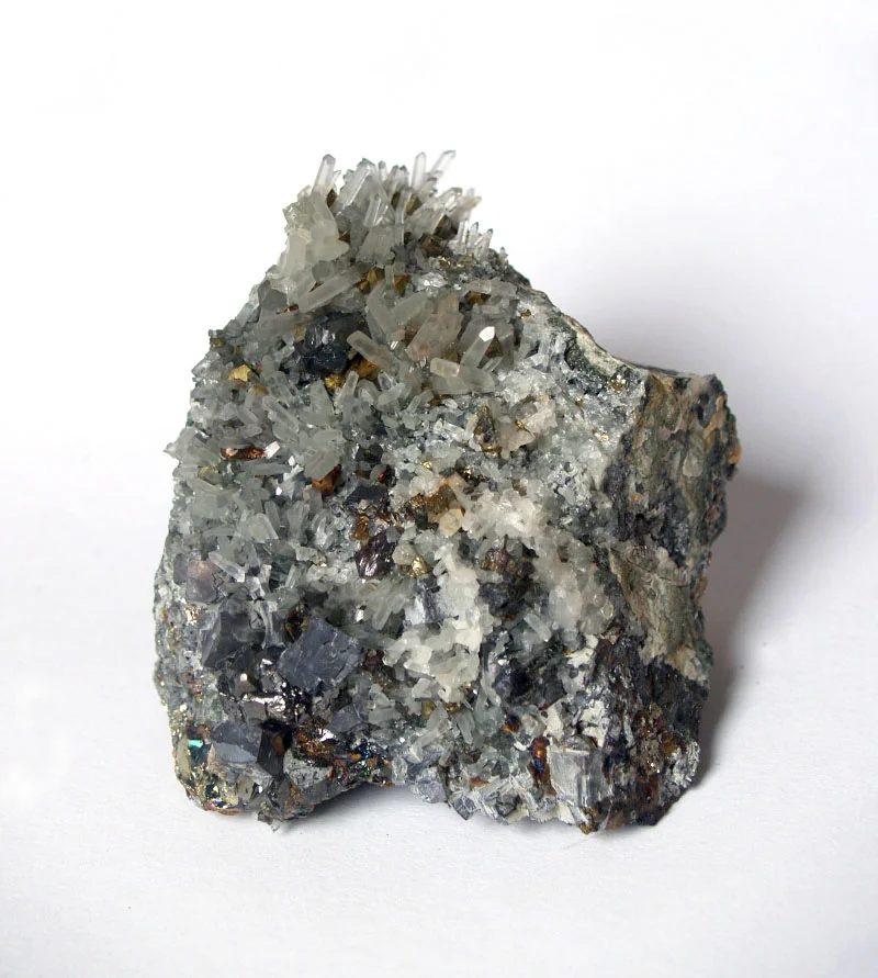 Chalcopyrite, Galena, Quartz, Sphalerite