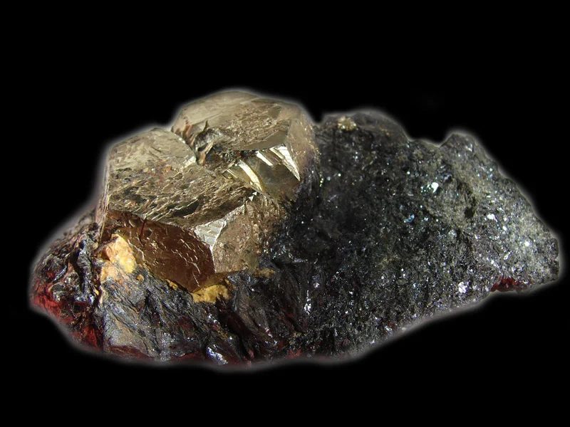 Mineral photo of Pyrite from locality Waldenstein, Carinthia, Austria