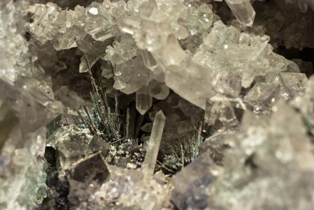 Mineral photo of Bismuthinite from locality Krupka, Czech Republic