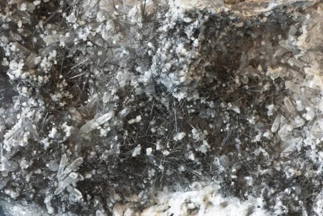 Mineral photo of Boulangerite from locality Příbram, Czech Republic