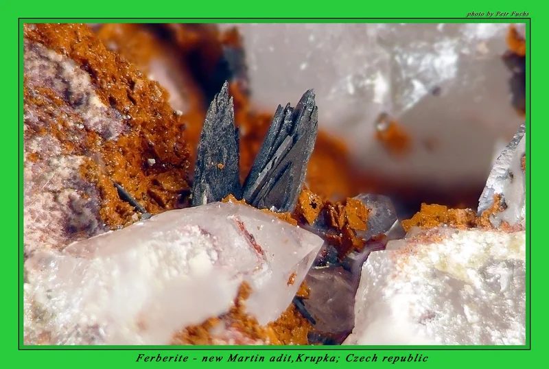 Mineral photo of Ferberite from locality Krupka, Czech Republic