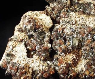 Freibergite, Sphalerite