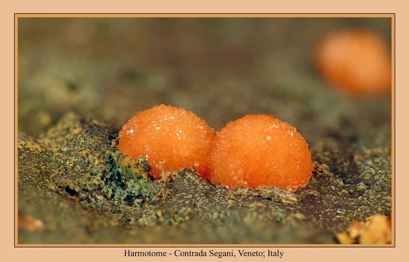 Mineral photo of Harmotome from locality Veneto, Italy