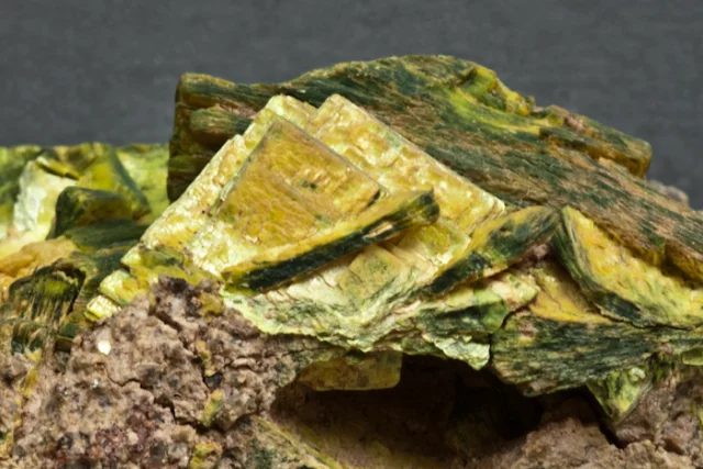 Mineral photo of Meta-autunite from locality Fojtov, Czech Republic