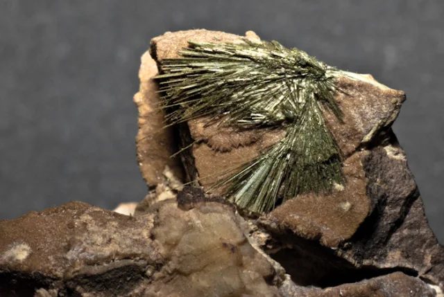 Mineral photo of Millerite from locality Kladno, Czech Republic