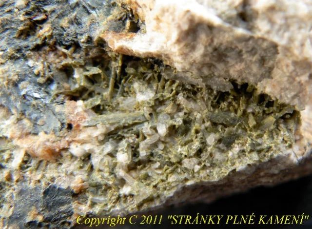 Chlorite, Epidote, Quartz