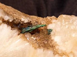 Mineral photo of Malachite from locality Borovec, Czech Republic