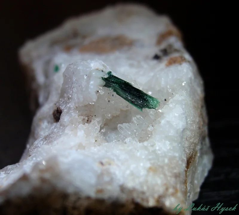 Mineral photo of Malachite from locality Borovec, Czech Republic