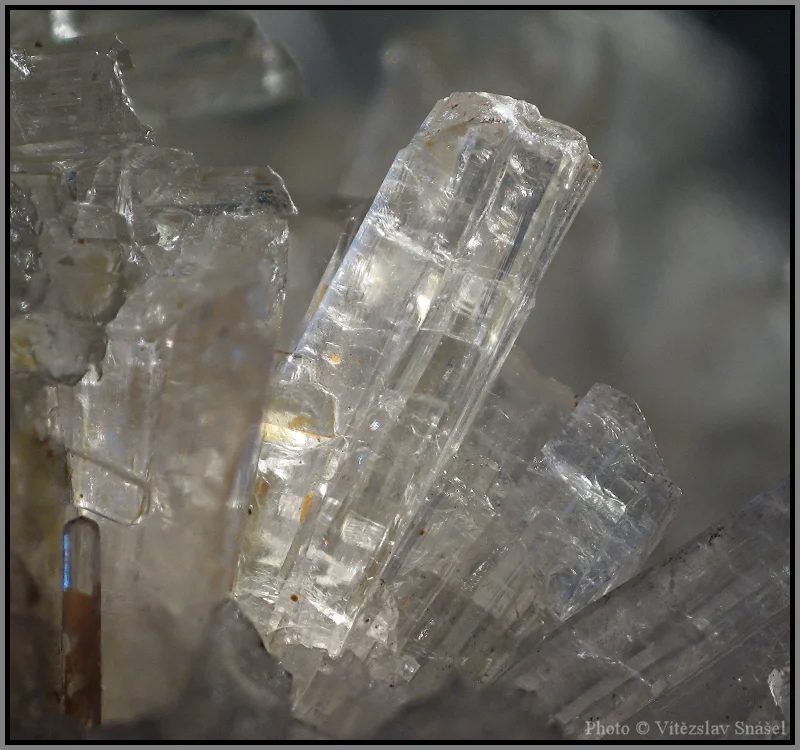 Mineral photo of Natrolite from locality Soutěsky, Czech Republic
