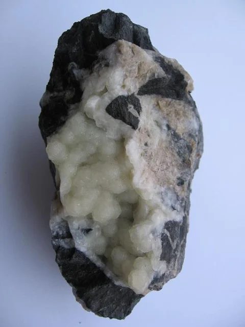 Mineral photo of Prehnite from locality Horky u Čáslavi, Czech Republic