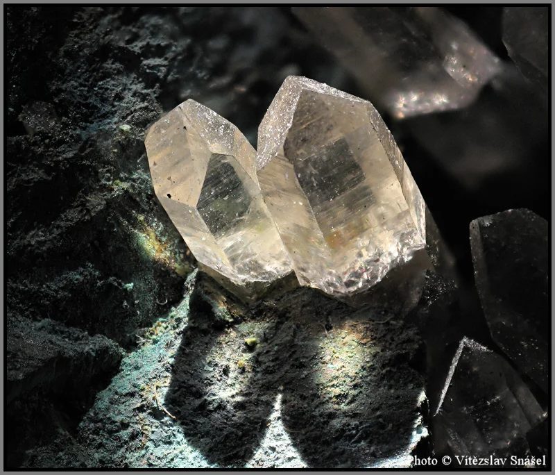 Mineral photo of Quartz from locality Cavnic, Romania