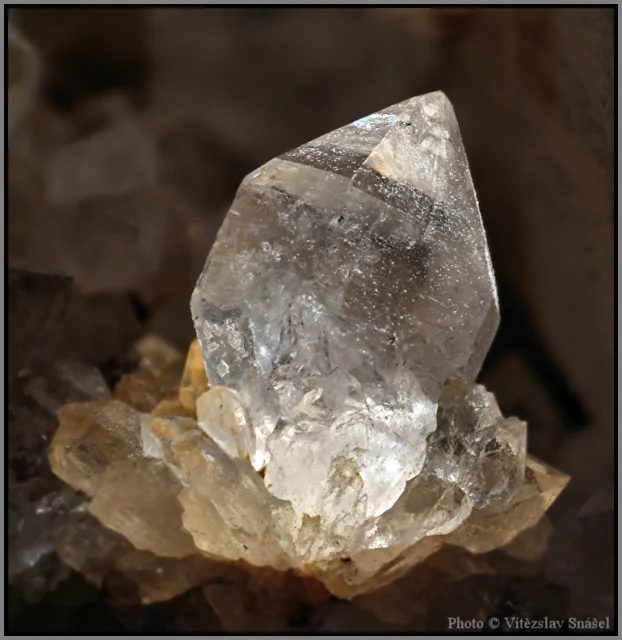 Mineral photo of Quartz from locality Těškov, Czech Republic