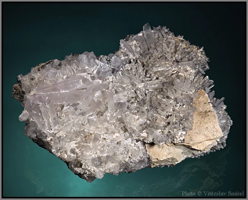 Mineral photo of Quartz from locality Banská Štiavnica, Slovakia