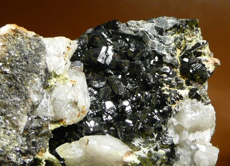 Mineral photo of Cassiterite from locality Hubský peň, Krásno, Czech Republic