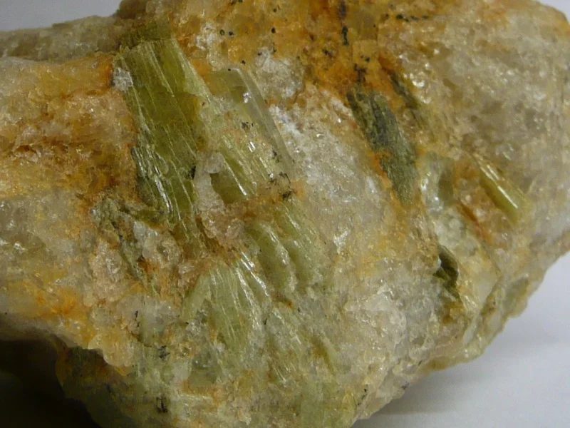 Mineral photo of Chrysoberyl from locality Rasovna, Maršíkov, Czech Republic