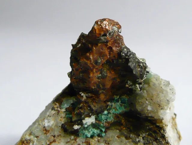Mineral photo of Copper from locality Borovec, Czech Republic